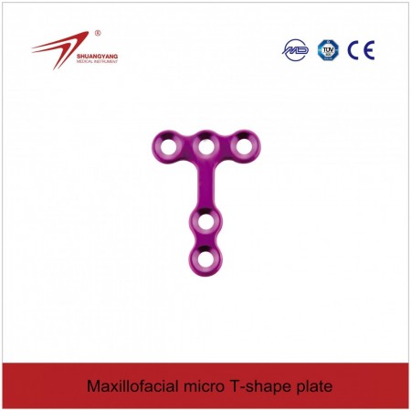 Maxillofacial Micro T-plate. T-ისებური ფირფიტა